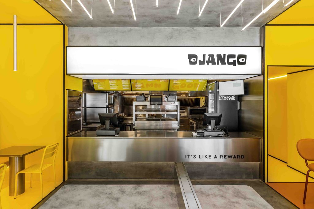 Διακόσμηση Eσωτερικού Xώρου Eστιατορίου Django Θεσσαλονίκη